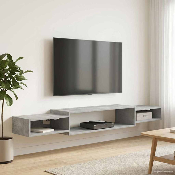 Sistem de TV montat pe perete Montare pe perete Gri Beton - WALTI WALTI