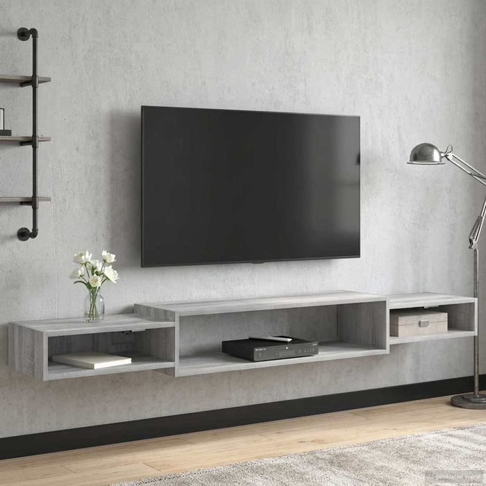 Sistem de TV montat pe perete Montare pe perete Sonoma gri - WALTI WALTI