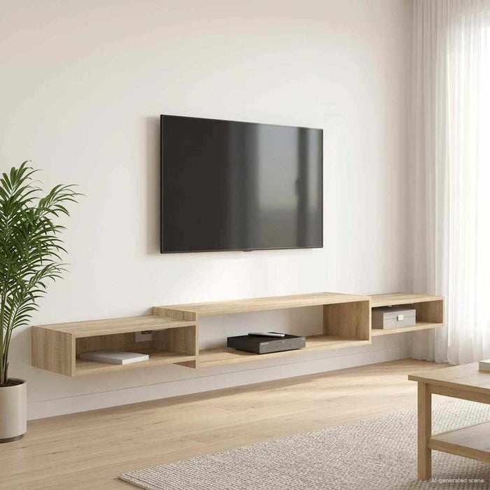 Sistem de TV montat pe perete Montare pe perete Stejar Sonoma - WALTI WALTI