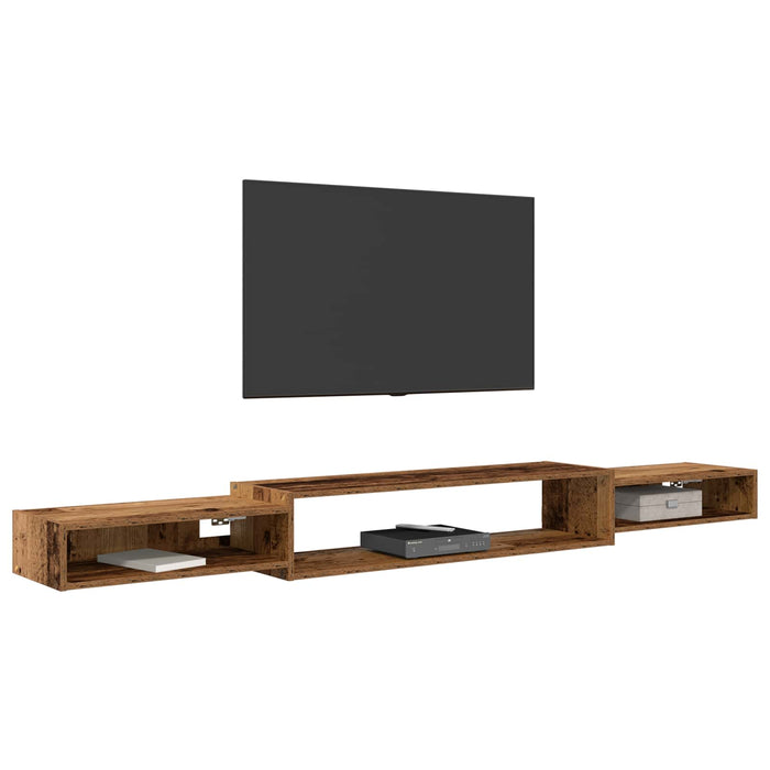 Sistem de TV montat pe perete Montare pe perete Lemn vechi - WALTI WALTI