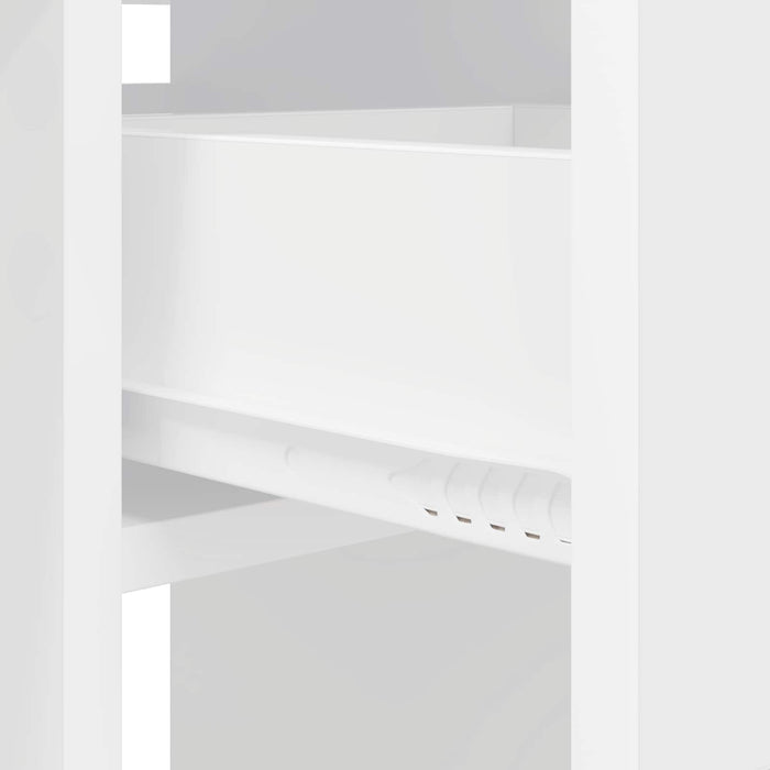 Masă de dining 115 x 70 x 75 cm Lemn prelucrat Alb - WALTI WALTI