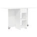 Masă de dining 115 x 70 x 75 cm Lemn prelucrat Alb - WALTI WALTI