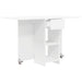 Masă de dining 115 x 70 x 75 cm Lemn prelucrat Alb - WALTI WALTI
