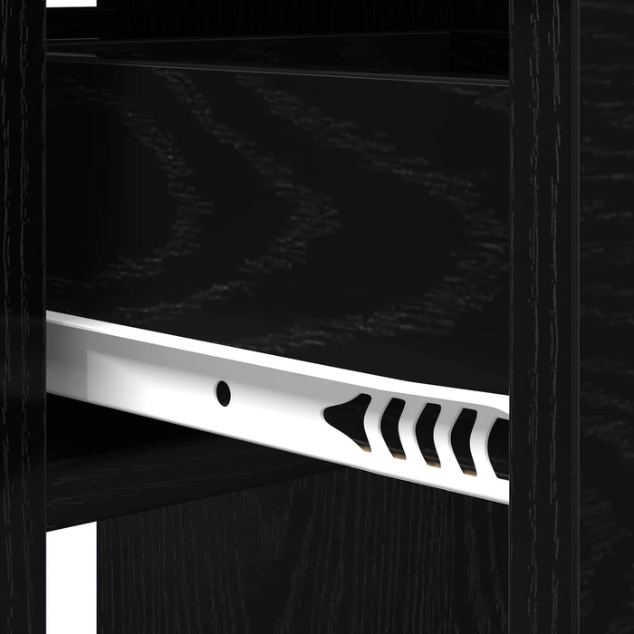 Masă de dining 115 x 70 x 75 cm Lemn prelucrat Stejar Negru - WALTI WALTI