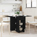 Masă de dining 115 x 70 x 75 cm Lemn prelucrat Stejar Negru - WALTI WALTI