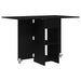 Masă de dining 115 x 70 x 75 cm Lemn prelucrat Stejar Negru - WALTI WALTI