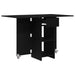 Masă de dining 115 x 70 x 75 cm Lemn prelucrat Stejar Negru - WALTI WALTI