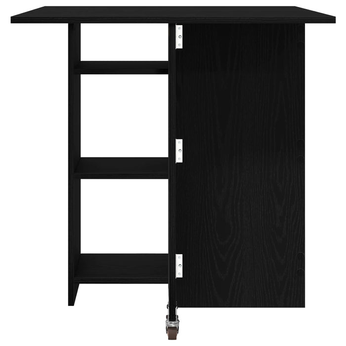 Masă de dining 115 x 70 x 75 cm Lemn prelucrat Stejar Negru - WALTI WALTI