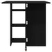 Masă de dining 115 x 70 x 75 cm Lemn prelucrat Stejar Negru - WALTI WALTI