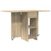 Masă de dining 115 x 70 x 75 cm Lemn prelucrat Stejar Sonoma - WALTI WALTI