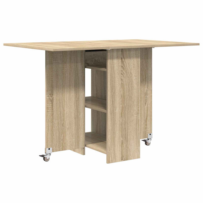 Masă de dining 115 x 70 x 75 cm Lemn prelucrat Stejar Sonoma - WALTI WALTI