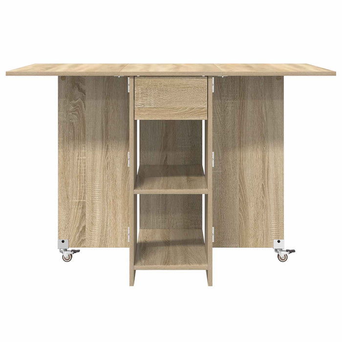 Masă de dining 115 x 70 x 75 cm Lemn prelucrat Stejar Sonoma - WALTI WALTI