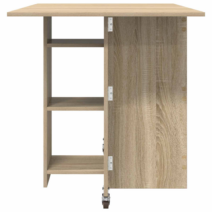 Masă de dining 115 x 70 x 75 cm Lemn prelucrat Stejar Sonoma - WALTI WALTI