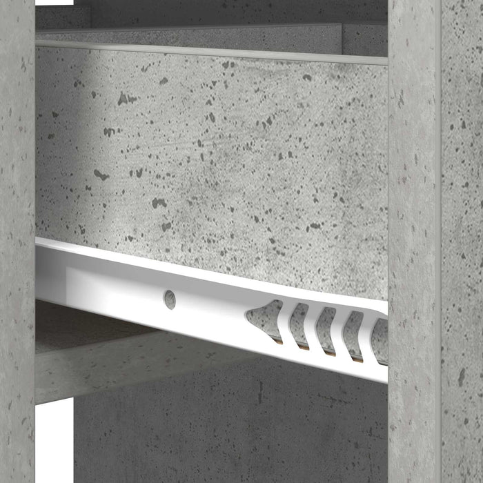 Masă de dining 115 x 70 x 75 cm Lemn prelucrat Gri Beton - WALTI WALTI