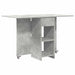 Masă de dining 115 x 70 x 75 cm Lemn prelucrat Gri Beton - WALTI WALTI