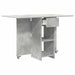 Masă de dining 115 x 70 x 75 cm Lemn prelucrat Gri Beton - WALTI WALTI