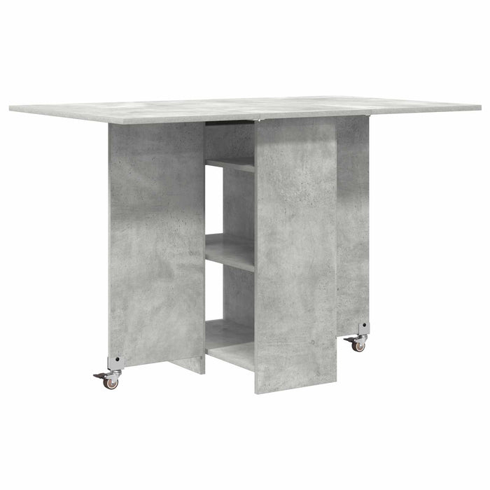 Masă de dining 115 x 70 x 75 cm Lemn prelucrat Gri Beton - WALTI WALTI