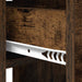 Masă de dining 115 x 70 x 75 cm Lemn prelucrat Stejar fumuriu - WALTI WALTI