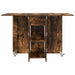 Masă de dining 115 x 70 x 75 cm Lemn prelucrat Stejar fumuriu - WALTI WALTI
