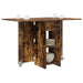 Masă de dining 115 x 70 x 75 cm Lemn prelucrat Stejar fumuriu - WALTI WALTI