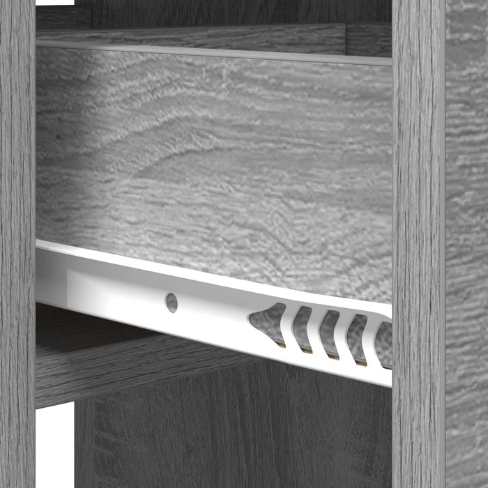 Masă de dining 115 x 70 x 75 cm Lemn prelucrat Sonoma gri - WALTI WALTI