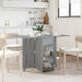 Masă de dining 115 x 70 x 75 cm Lemn prelucrat Sonoma gri - WALTI WALTI