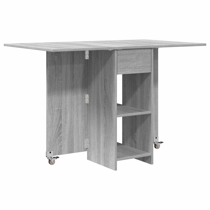 Masă de dining 115 x 70 x 75 cm Lemn prelucrat Sonoma gri - WALTI WALTI