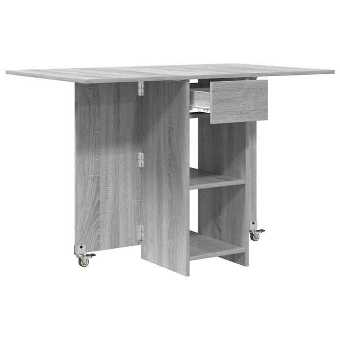 Masă de dining 115 x 70 x 75 cm Lemn prelucrat Sonoma gri - WALTI WALTI