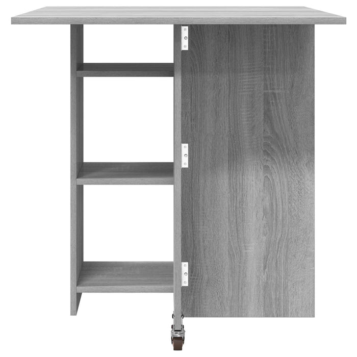 Masă de dining 115 x 70 x 75 cm Lemn prelucrat Sonoma gri - WALTI WALTI