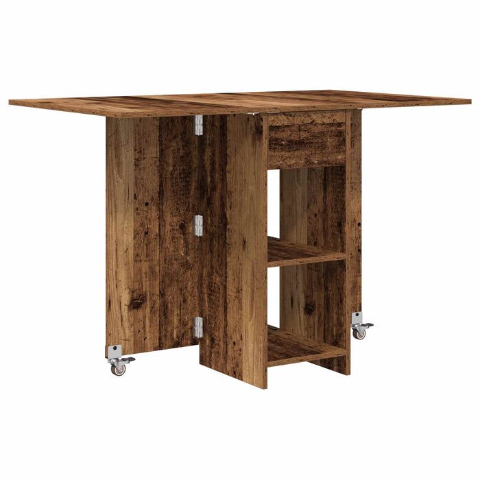 Masă de dining 115 x 70 x 75 cm Lemn prelucrat Lemn vechi - WALTI WALTI