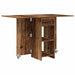 Masă de dining 115 x 70 x 75 cm Lemn prelucrat Lemn vechi - WALTI WALTI