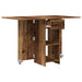 Masă de dining 115 x 70 x 75 cm Lemn prelucrat Lemn vechi - WALTI WALTI