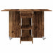 Masă de dining 115 x 70 x 75 cm Lemn prelucrat Lemn vechi - WALTI WALTI