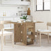 Masă de dining 115 x 70 x 75 cm Lemn prelucrat Stejar Artizanal - WALTI WALTI