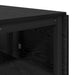 Masă de dining 122 x 80 x 76,5 cm Lemn prelucrat Stejar Negru - WALTI WALTI