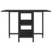 Masă de dining 122 x 80 x 76,5 cm Lemn prelucrat Stejar Negru - WALTI WALTI