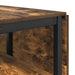 Masă de dining 122 x 80 x 76,5 cm Lemn prelucrat Stejar fumuriu - WALTI WALTI