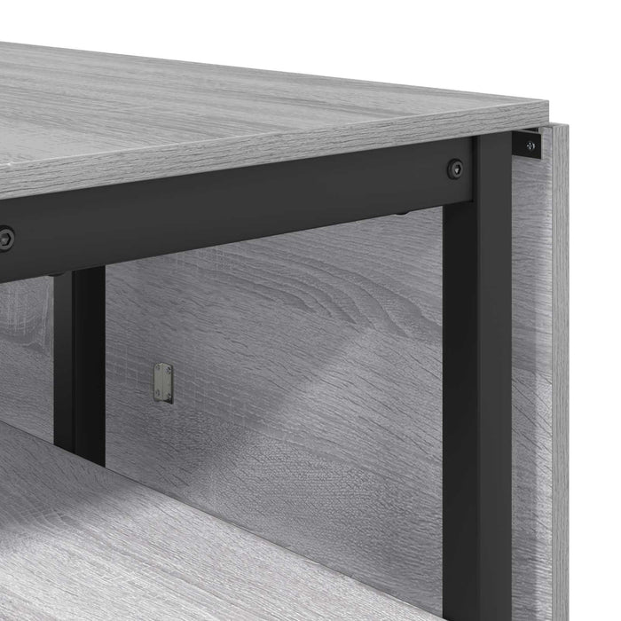 Masă de dining 122 x 80 x 76,5 cm Lemn prelucrat Sonoma gri - WALTI WALTI