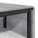 Masă de dining 122 x 80 x 76,5 cm Lemn prelucrat Sonoma gri - WALTI WALTI
