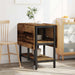 Masă de dining 122 x 80 x 76,5 cm Lemn prelucrat Lemn vechi - WALTI WALTI