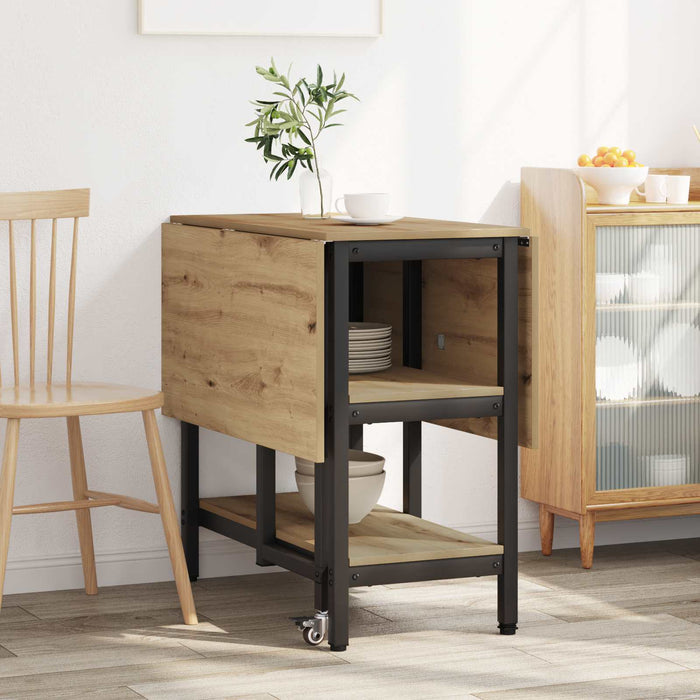 Masă de dining 122 x 80 x 76,5 cm Lemn prelucrat - WALTI WALTI