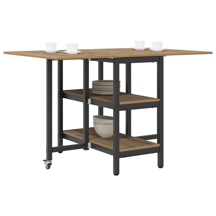 Masă de dining 122 x 80 x 76,5 cm Lemn prelucrat - WALTI WALTI