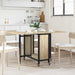 Masă de dining pliabilă cu rotițe 130 x 80 x 76,5 cm otel PB - WALTI WALTI