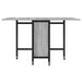 Masă de dining pliabilă cu rotițe 130 x 80 x 76,5 cm otel PB - WALTI WALTI