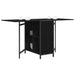 Masă de dining 144 x 60 x 75 cm Lemn prelucrat Stejar Negru - WALTI WALTI