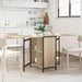 Masă de dining 144 x 60 x 75 cm Lemn prelucrat Stejar Sonoma - WALTI WALTI