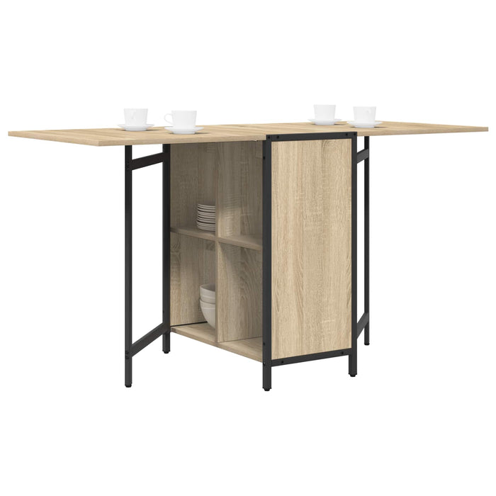 Masă de dining 144 x 60 x 75 cm Lemn prelucrat Stejar Sonoma - WALTI WALTI
