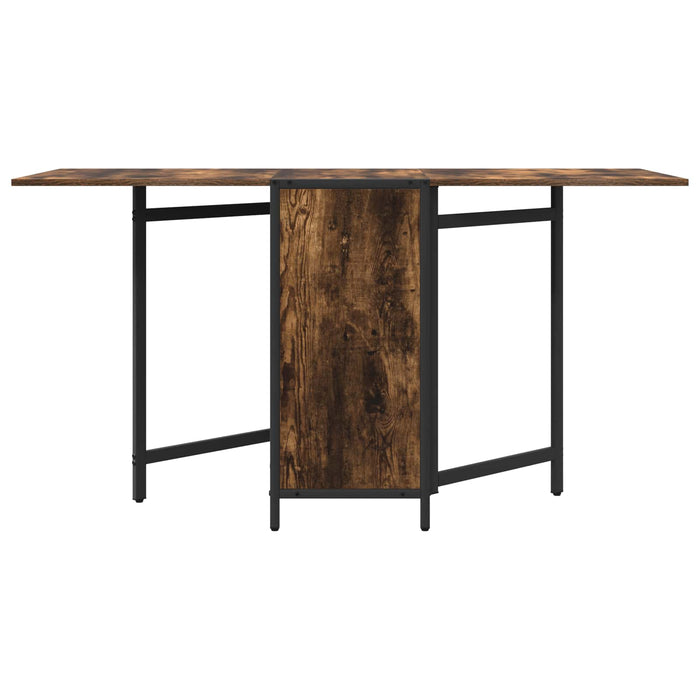 Masă de dining 144 x 60 x 75 cm Lemn prelucrat Stejar fumuriu - WALTI WALTI