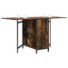 Masă de dining 144 x 60 x 75 cm Lemn prelucrat Stejar fumuriu - WALTI WALTI