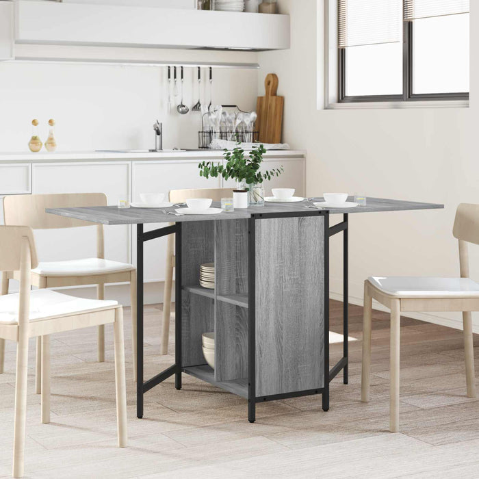 Masă de dining 144 x 60 x 75 cm Lemn prelucrat Sonoma gri - WALTI WALTI